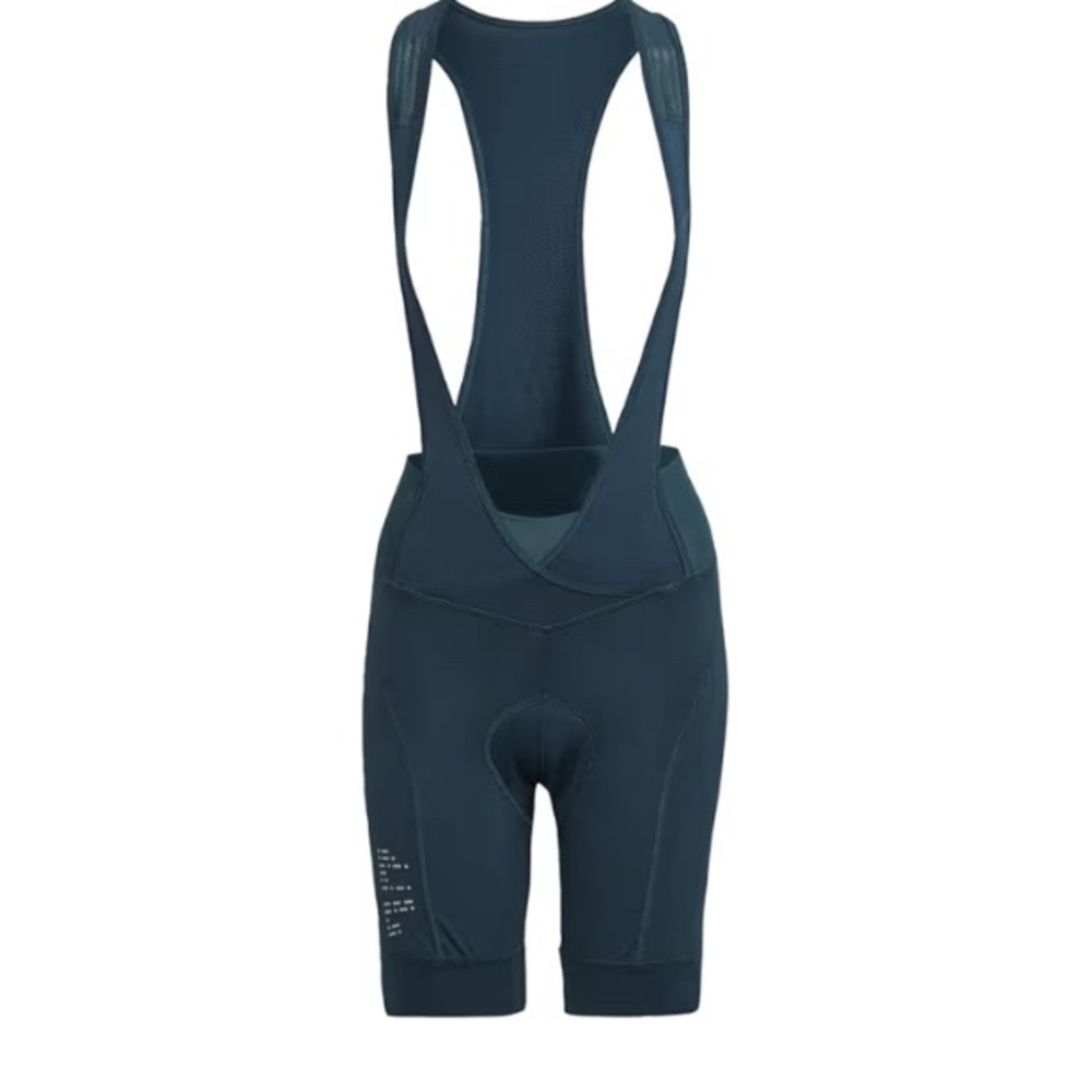 Adidas Women's Teal Parley  Cycling Shorts bib NWT - Picture 3 of 9